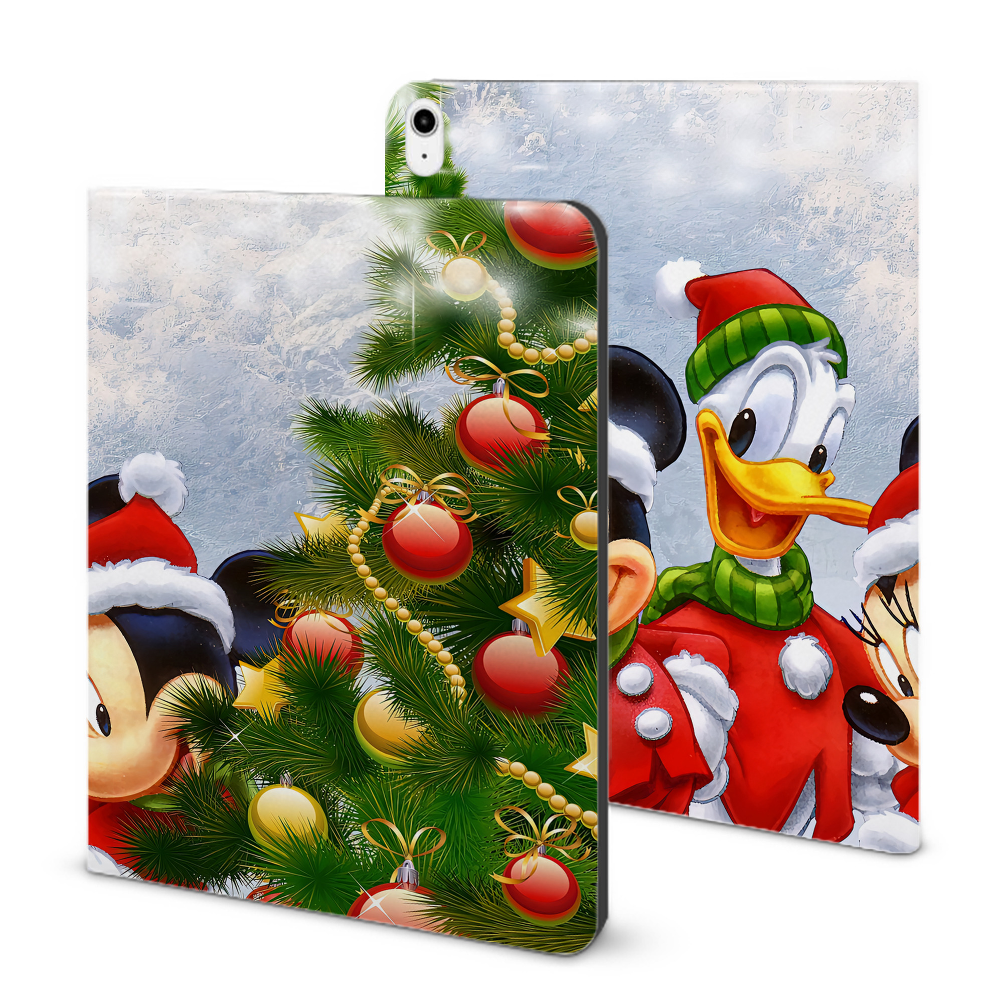 （画像用） ミッキーマウス Mickey Mouse IPadケース ペンホルダー付き ブックスタイルデザイン